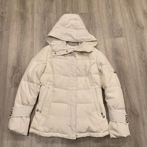 Calvin Klein White Puffer Jacket